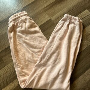 Light pink forever 21 sweat pants